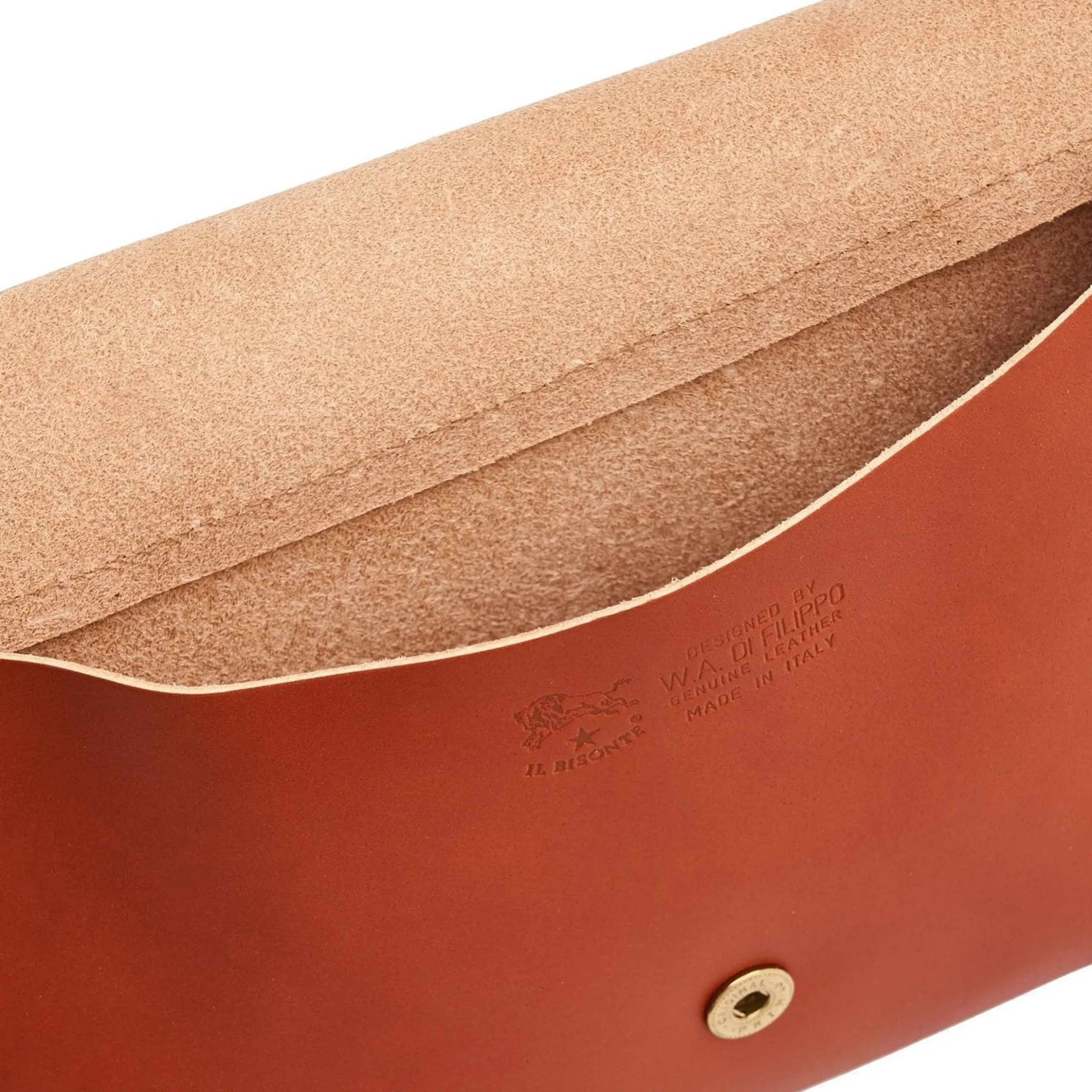 Parione Women's belt bag in leather color caramel