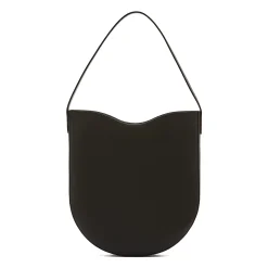 Roseto Women's hobo in leather color black