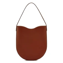 Roseto Women's hobo in leather color red ruggine