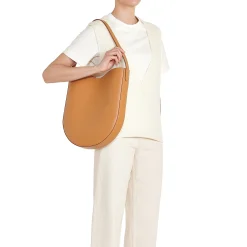 Roseto Women's hobo in leather color natural