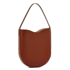 Roseto Women's hobo in leather color red ruggine
