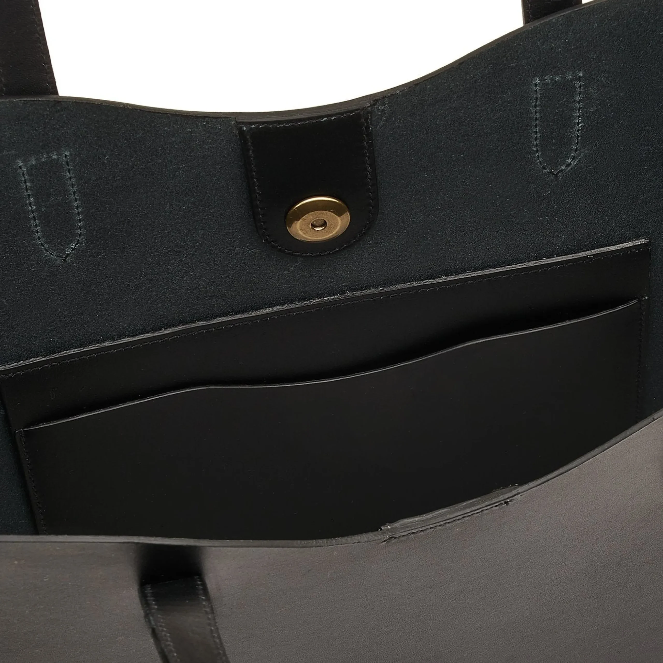 Roseto Women's tote bag in leather color black