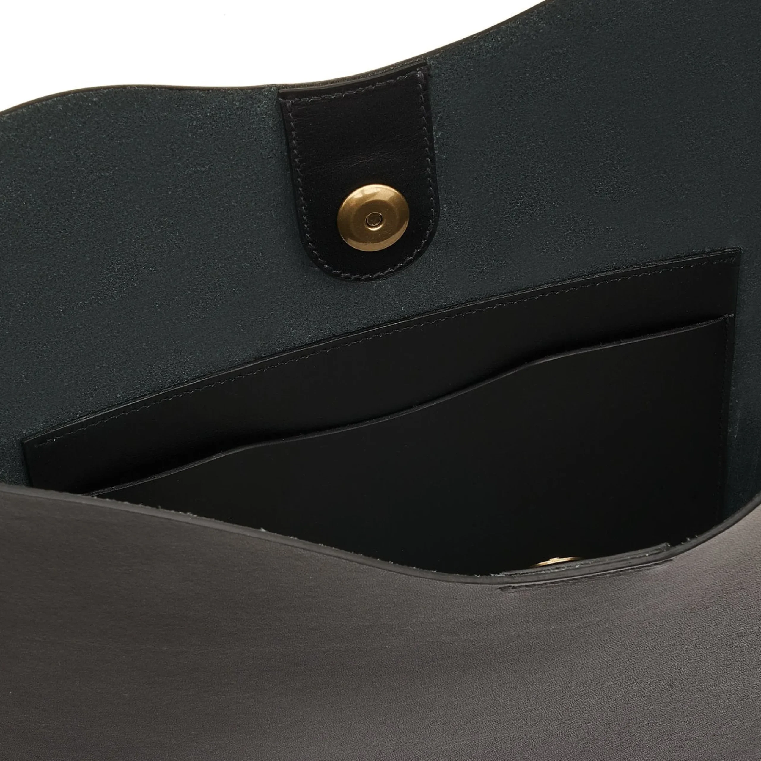 Roseto Women's hobo in leather color black