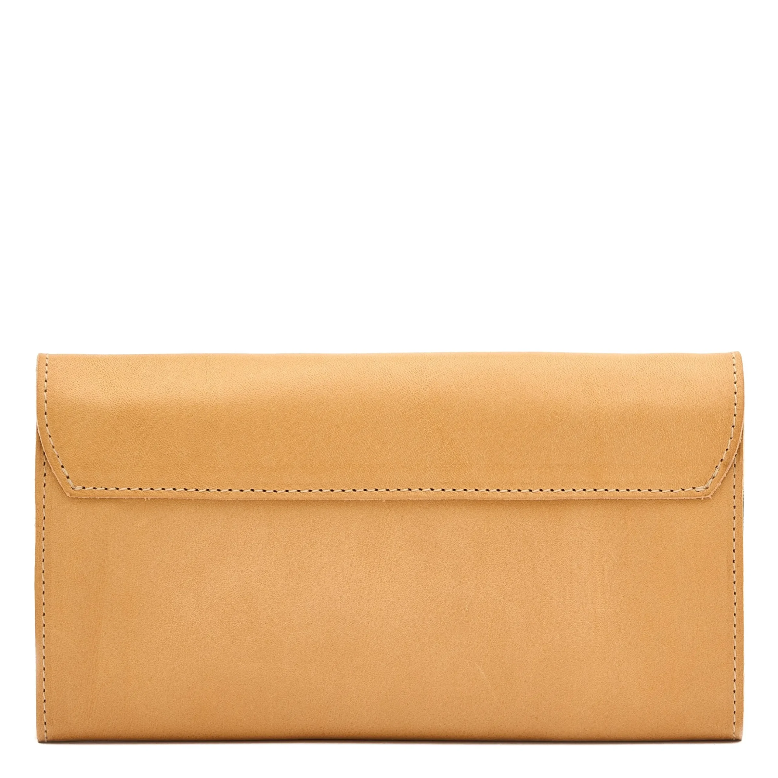 Siena Women's continental wallet in leather color natural