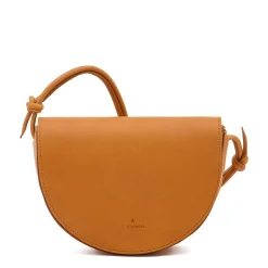 Snodo Women's crossbody bag in vintage leather color natural