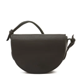 Snodo Women's crossbody bag in vintage leather color black
