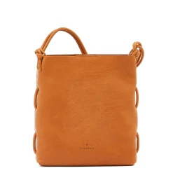 Snodo Women's shoulder bag in vintage leather color natural
