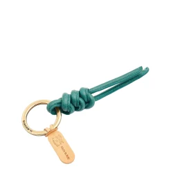 Snodo Women's keyring in leather color polinesia