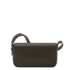 Studio Women's crossbody bag in leather color black