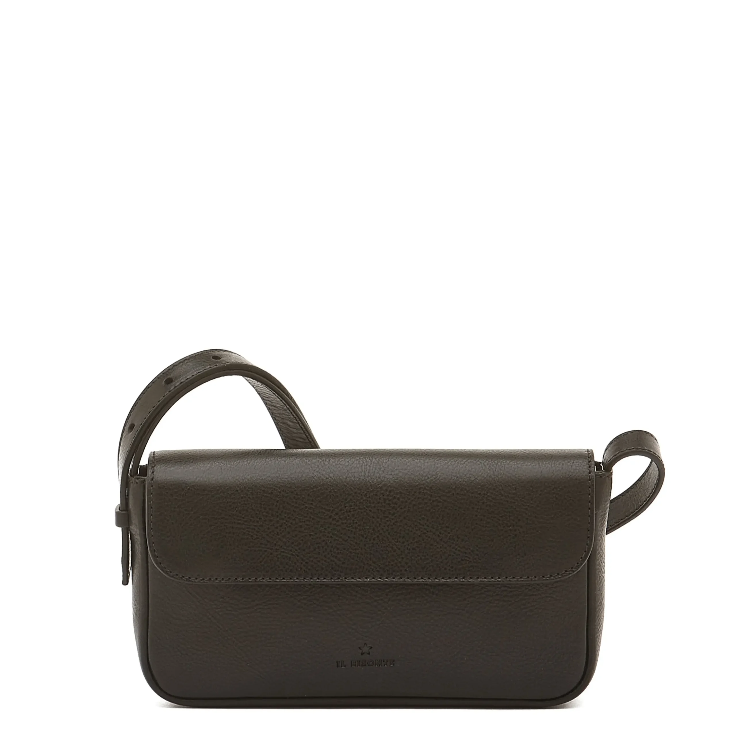 Studio Women's crossbody bag in leather color black