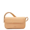 Studio Women's crossbody bag in leather color natural