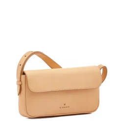 Studio Women's crossbody bag in leather color natural