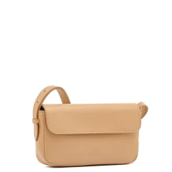 Studio Women's crossbody bag in leather color caffelatte