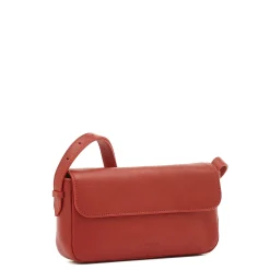 Studio Women's crossbody bag in leather color red