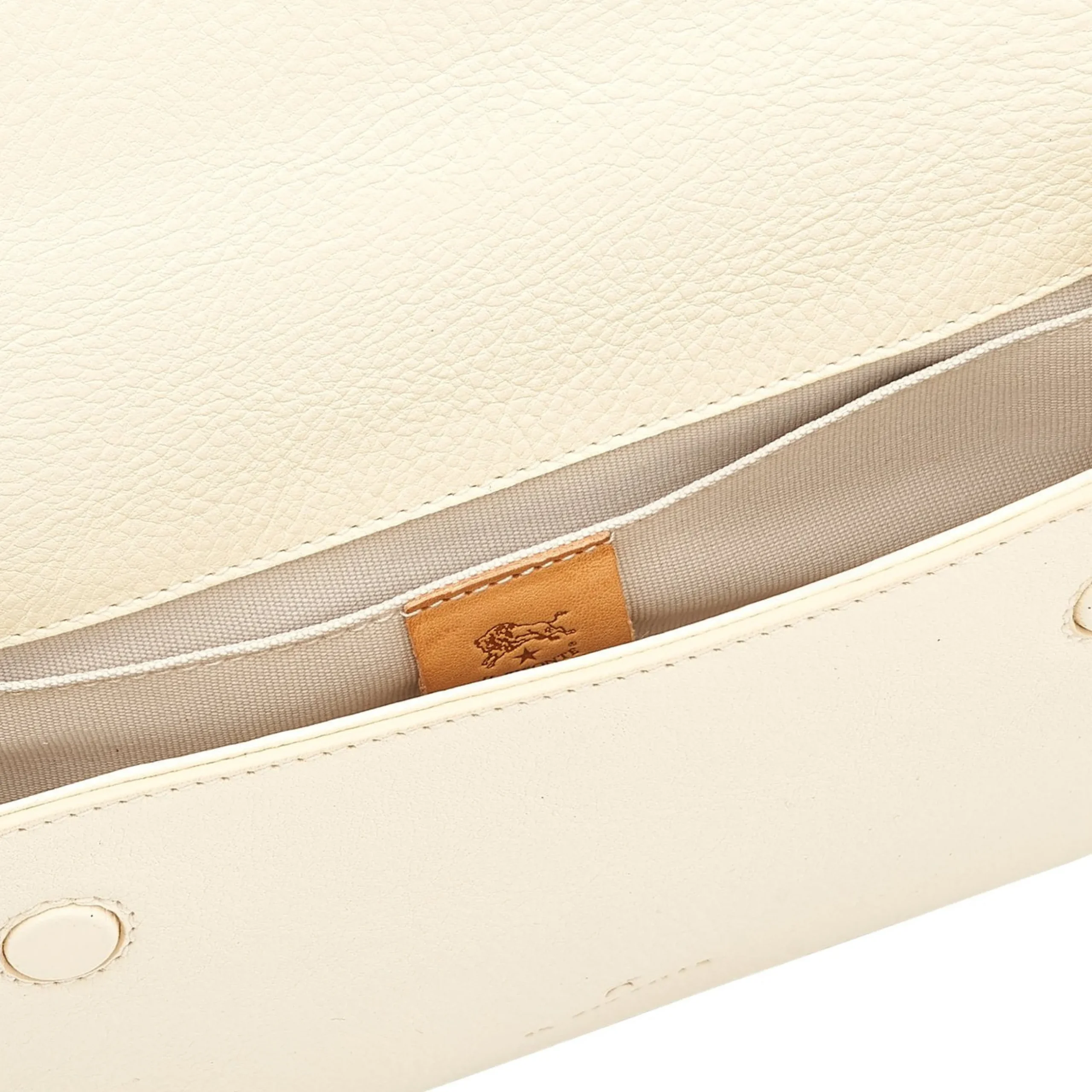Studio Women's crossbody bag in leather color white