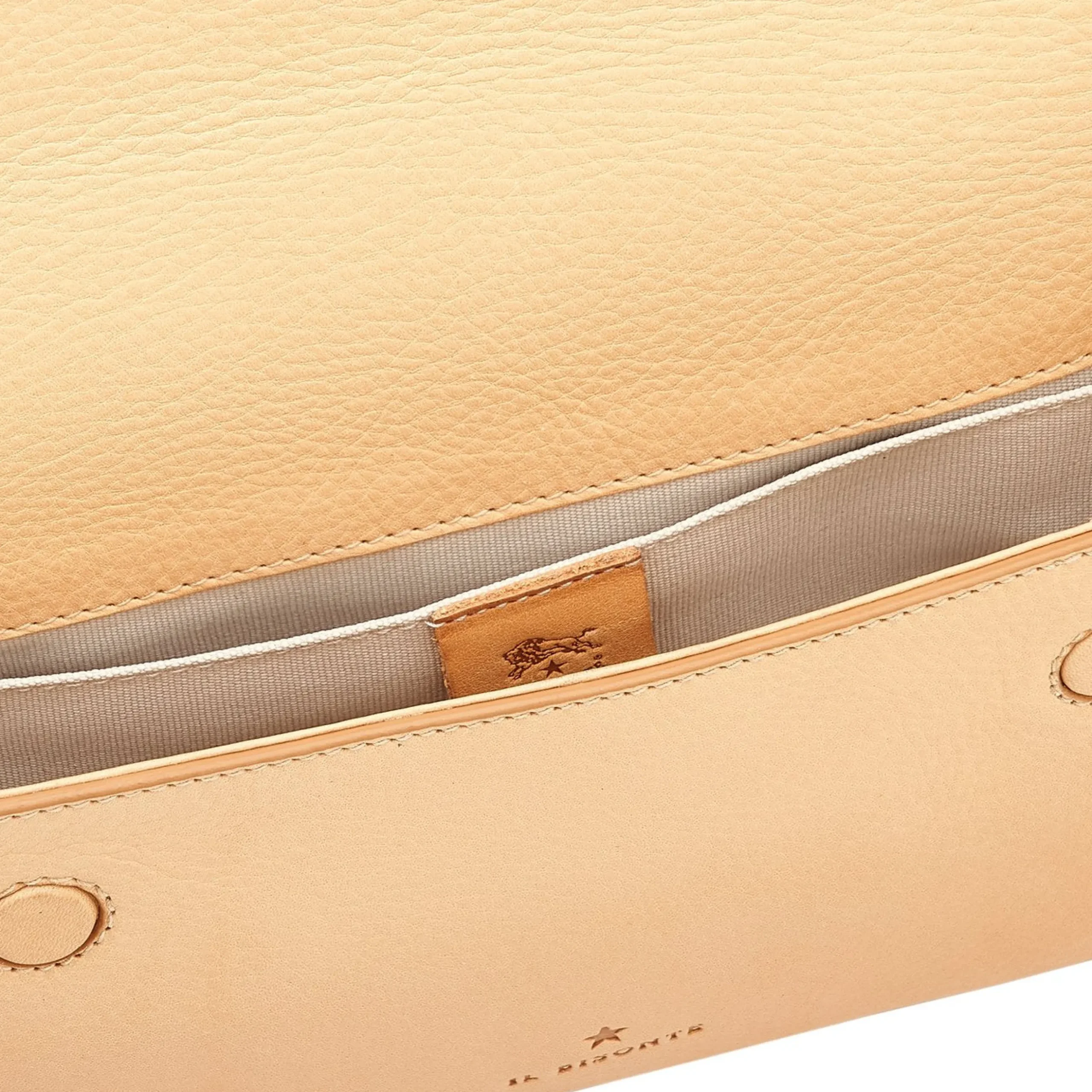 Studio Women's crossbody bag in leather color natural