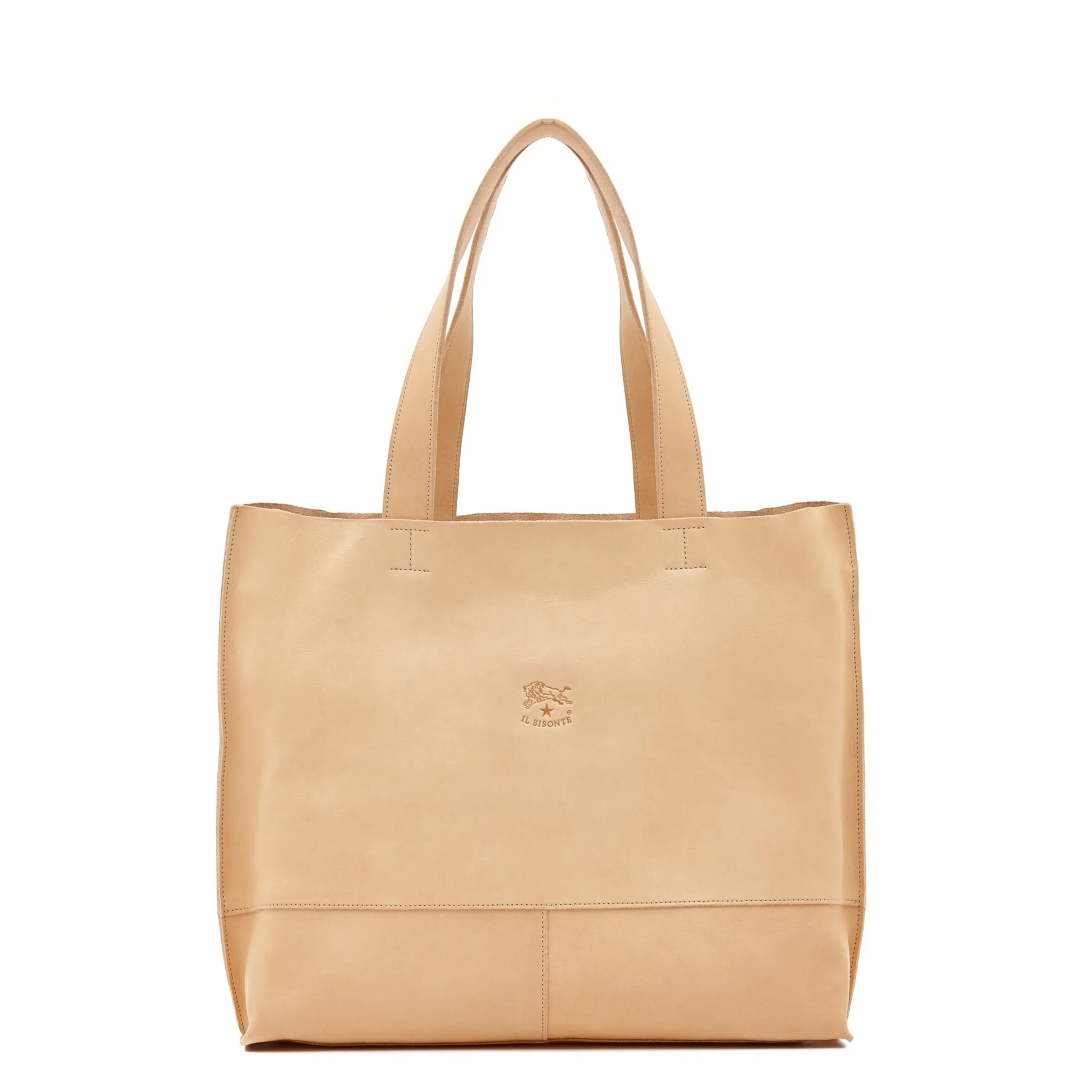 Talamone Women's tote bag in leather color natural