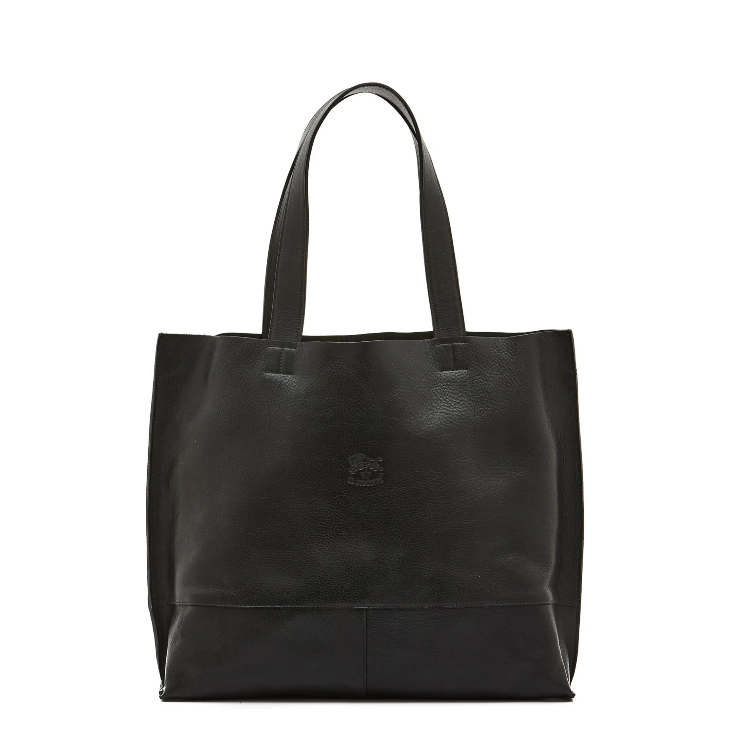 Talamone Women's tote bag in leather color black