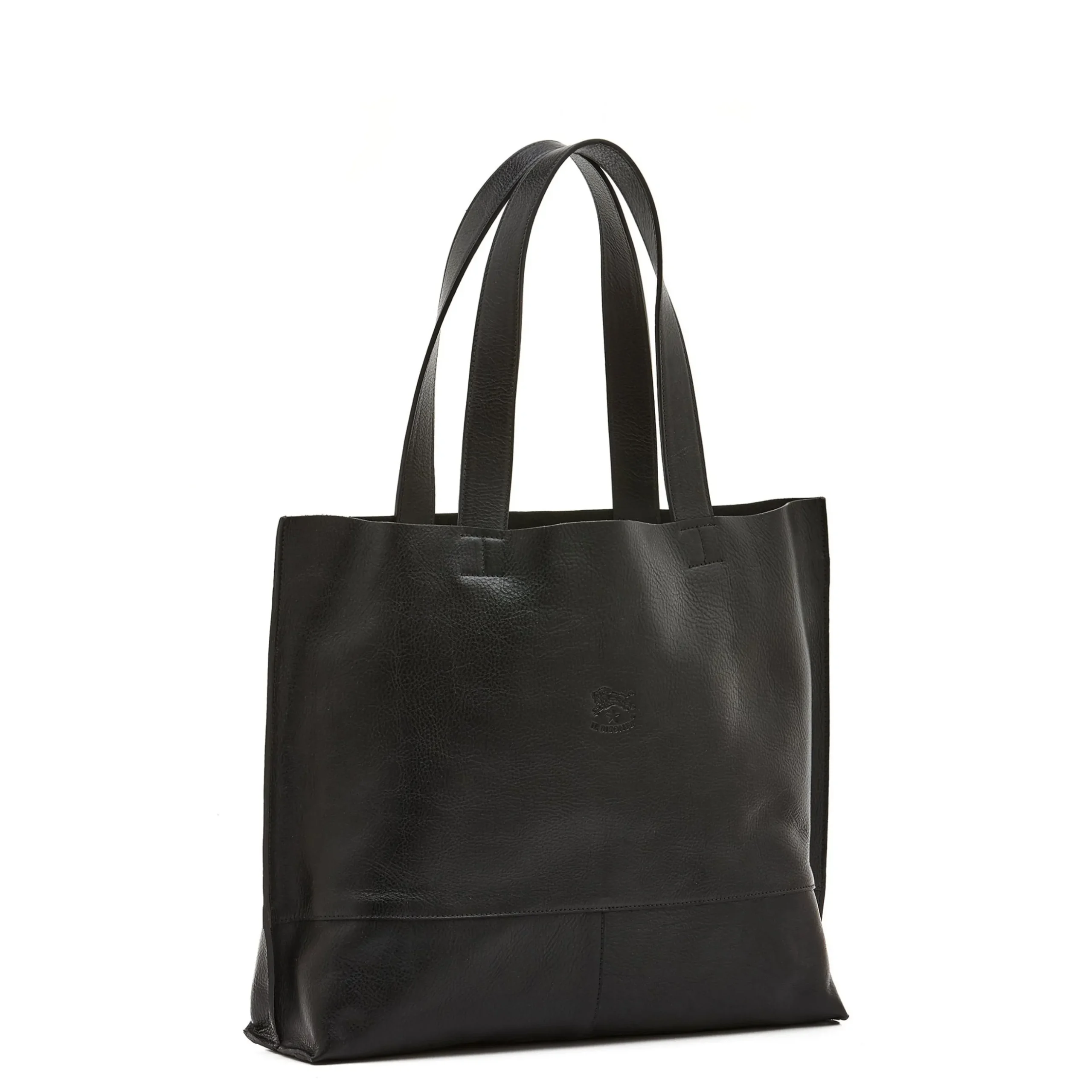 Talamone Women's tote bag in leather color black