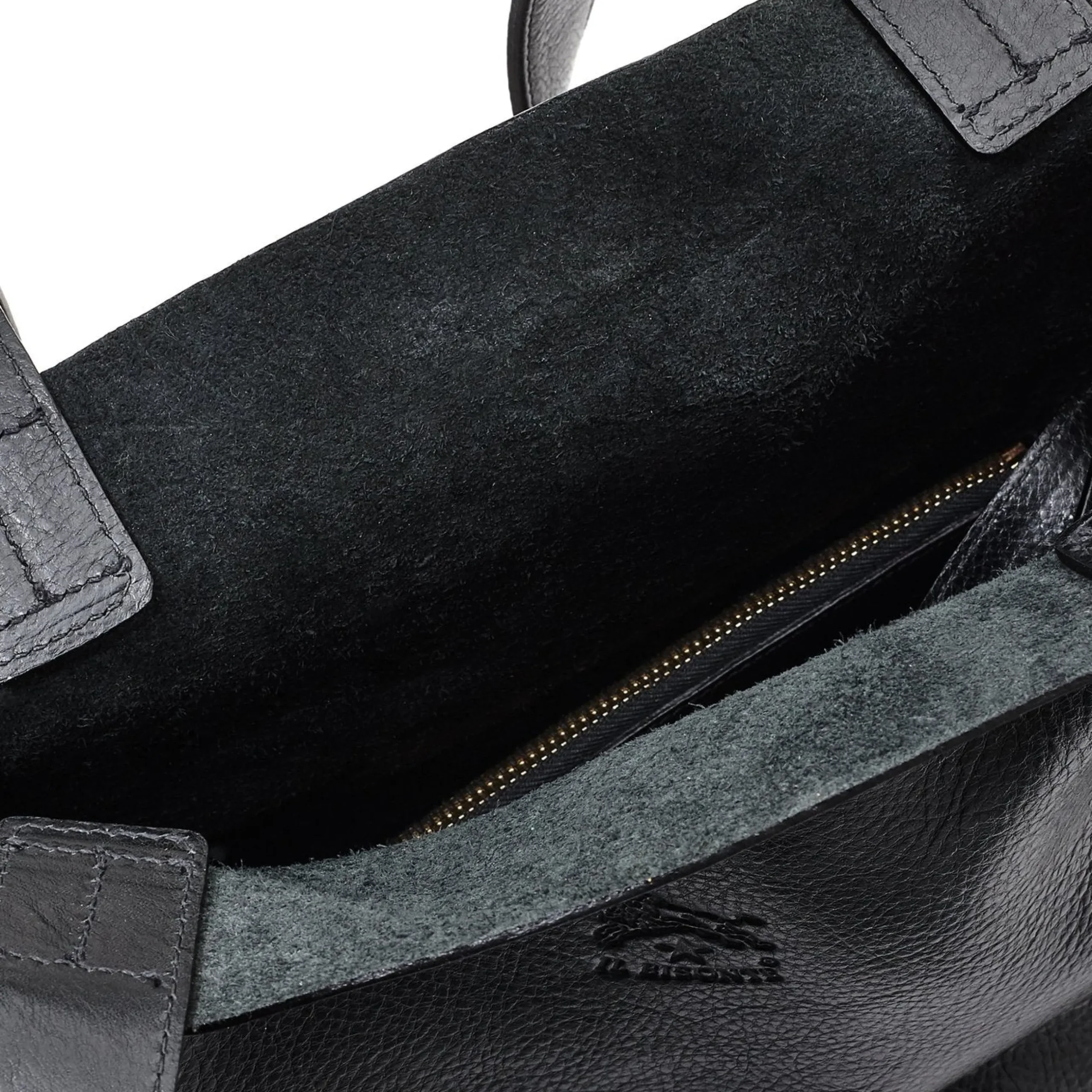 Talamone Women's tote bag in leather color black