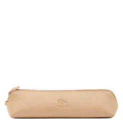 Women's case in leather color caffelatte