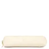 Women's case in leather color milk