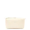 Women's case in leather color white