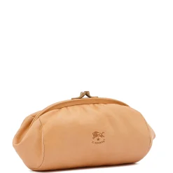 Women's case in leather color natural