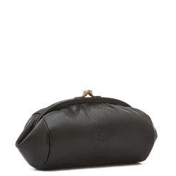 Women's case in leather color black