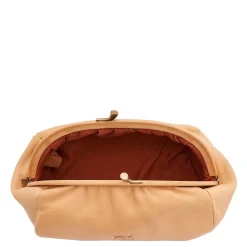 Women's case in leather color natural