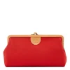 Women's clutch bag in fabric