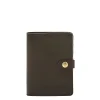 Women's wallet in leather color black
