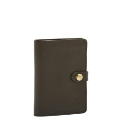 Women's wallet in leather color black