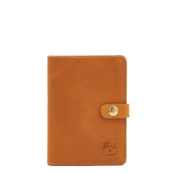 Women's wallet in vintage leather color natural